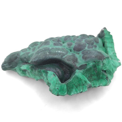 157g High Quality Malachite Specimen - Malachite Mineral from Katanga, Congo - Raw Malachite Crystal - Green Malachite - Velvet Malachite