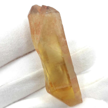 10g (Genuine) Natural Citrine Crystal from Mansa, Zambia - Rough Citrine Point - Unheated Citrine - Untreated Citrine - Natural Crystals