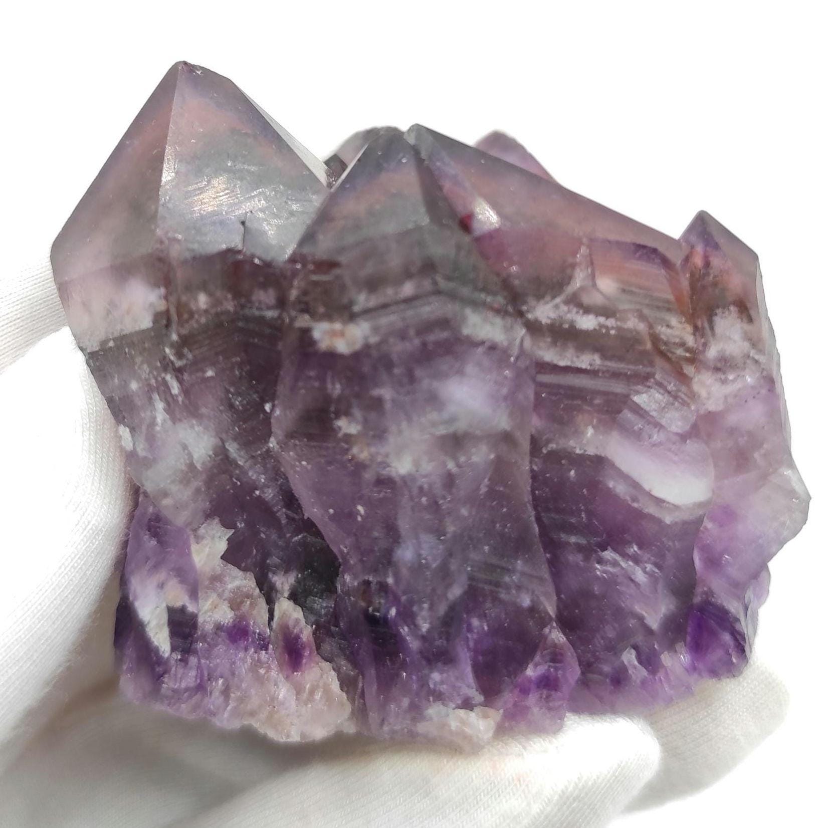 105g Thunder Bay Amethyst Point - Hematite Coated Amethyst - Canadian Amethyst Crystal - Amethyst Thunder Bay - Mineral Specimen