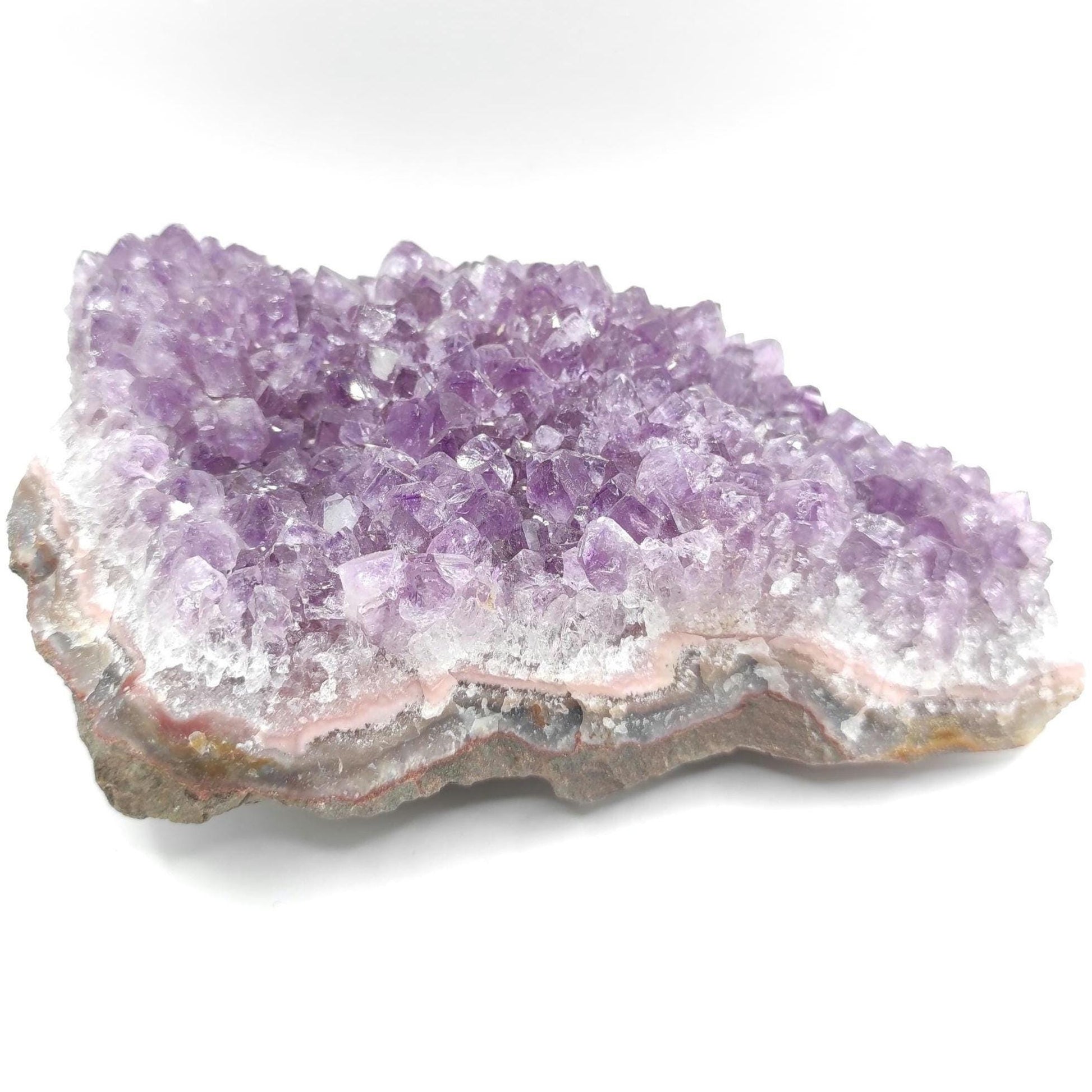 674g Amethyst Crystal Cluster Purple Amethyst Brazil Natural Amethyst Gemstone Raw Amethyst Rough Amethyst Desk Crystal Natural Crystals Gem