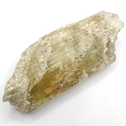 556g Green Kunzite Mineral Specimen (Heated)