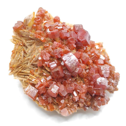 66g Vanadinite with White Barite