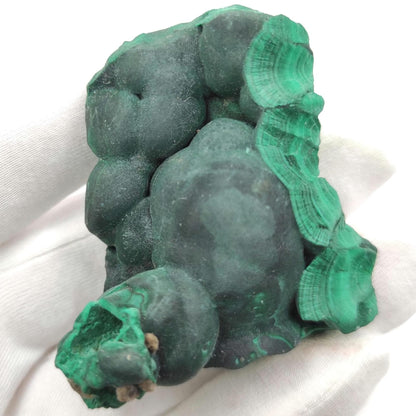 84g High Quality Malachite Specimen - Malachite Mineral from Katanga, Congo - Raw Malachite Crystal - Green Malachite - Velvet Malachite