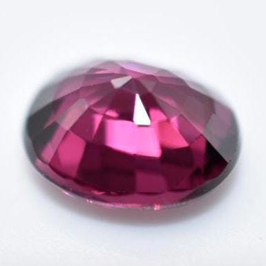 1.75ct VVS Rhodolite Garnet - Unheated Garnet - Oval Faceted - Cut Garnet Gemstone - Loose Gems - Natural Pink Purple Garnet - Faceted Gems