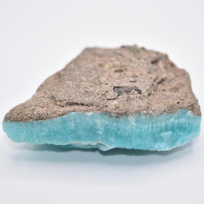 410g Smithsonite Mineral Specimen - Blue Smithsonite Crystal - Natural Crystal Specimens - Zinc Spar - Raw Smithsonite from Afghanistan