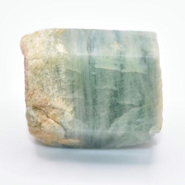 105g Aquamarine Crystal - Natural Blue Green Aquamarine - Aquamarine Mineral - Rough Aquamarine Crystal - Raw Aquamarine Specimen