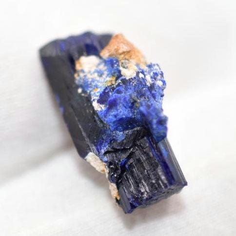 2.09g Crystallized Azurite - Kerrouchen, Morocco - Blue Azurite Specimen - High Quality Blue Azurite - Azurite Mineral Specimen