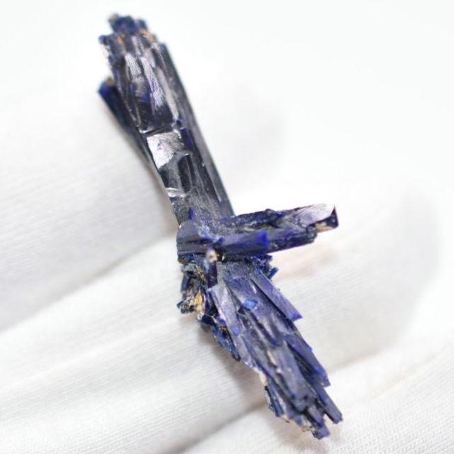 3.71g Crystallized Azurite - Kerrouchen, Morocco - Blue Azurite Specimen - High Quality Blue Azurite - Azurite Mineral Specimen