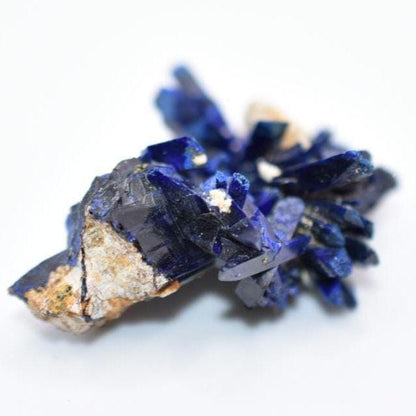 9.04g Crystallized Azurite - Kerrouchen, Morocco - Blue Azurite Specimen - High Quality Blue Azurite - Azurite Mineral Specimen