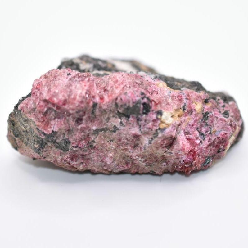 120g Eudialyte Mineral Specimen - Eudialyte Crystal - Pink Eudialyte from Kipawa Region, Quebec - Rough Eudialyte Mineral - Canadian Mineral