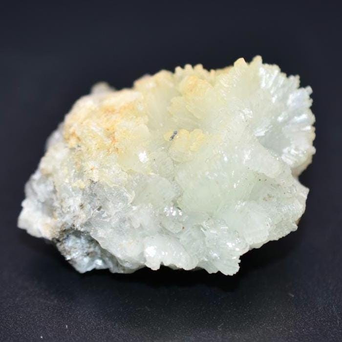 34g Prehnite Crystal - Natural Green Prehnite from Imilchil, Morocco - Green Prehnite Mineral Specimen - Rough Crystallized Prehnite