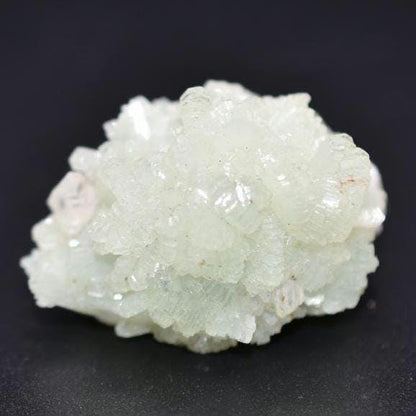 20g Prehnite Crystal - Natural Green Prehnite from Imilchil, Morocco - Green Prehnite Mineral Specimen - Rough Crystallized Prehnite