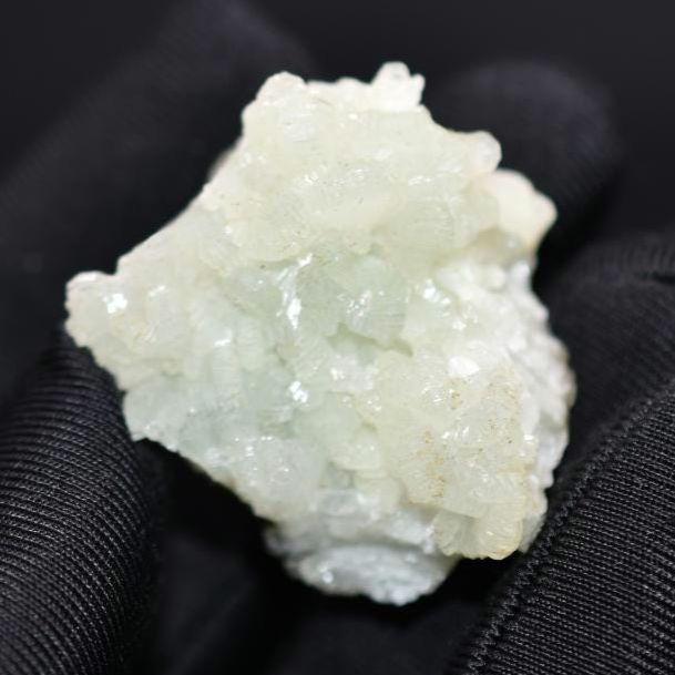 25g Prehnite Crystal - Natural Green Prehnite from Imilchil, Morocco - Green Prehnite Mineral Specimen - Rough Crystallized Prehnite