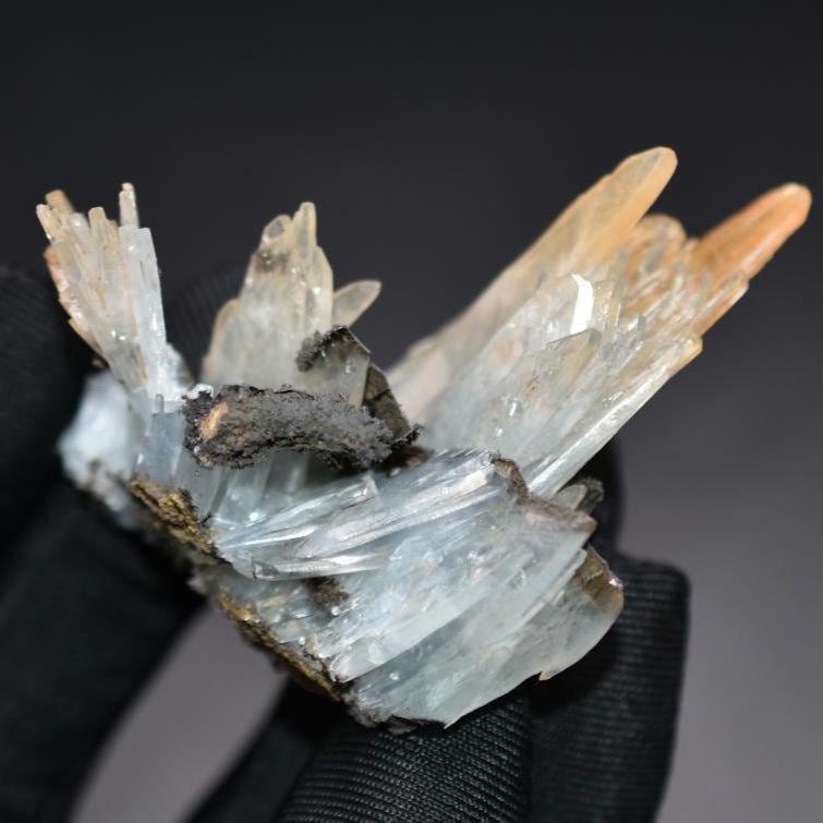 51g Blue Barite on Matrix