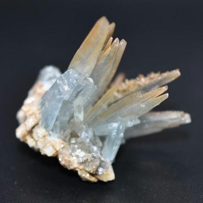 53g Blue Barite on Limonite Matrix