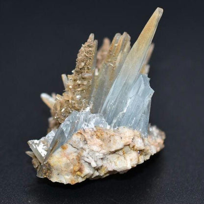 53g Blue Barite on Limonite Matrix