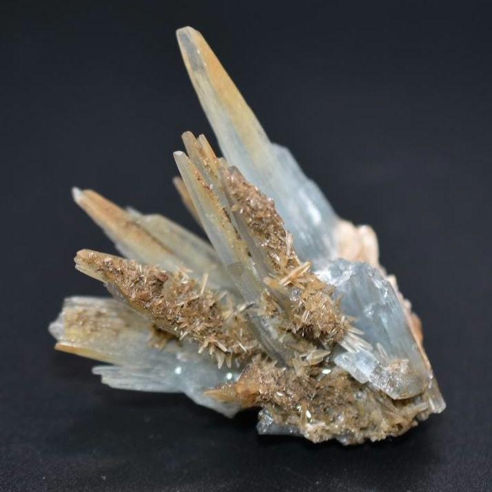 53g Blue Barite on Limonite Matrix