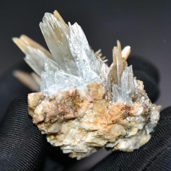 53g Blue Barite on Limonite Matrix