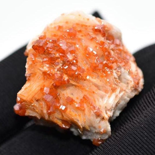 30g Vanadinite with White Barite Mineral