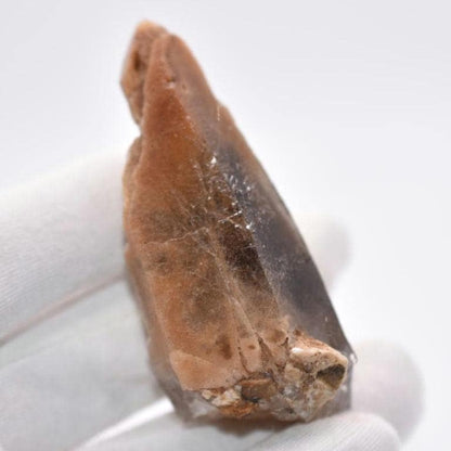 46g Smoky Quartz Point with Feldspar - Malawi