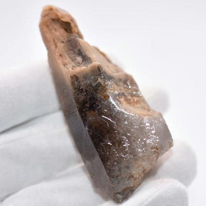 46g Smoky Quartz Point with Feldspar - Malawi