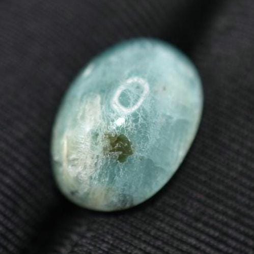 9.93ct Grandidierite Cabochon - Natural Unheated Green Blue Grandidierite - Loose Gemstone Cabochon from Madagascar - Large Grandidierite