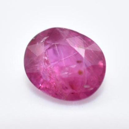 1.12ct Red Ruby Gemstone - Oval Faceted Ruby from Mozambique - Oval Cut Ruby - Heated Ruby Gemstone - Loose Gems - Heat Treated Ruby