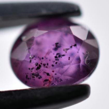 1.21ct Unheated Pink Purple Sapphire - Oval Faceted Sapphire from Madagascar - Oval Cut Pink Sapphire - Unheated & Untreated - Loose Gems