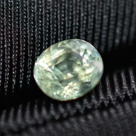 1.45ct Unheated VS Green Sapphire - Oval Faceted Sapphire from Madagascar - Oval Cut Blue Green Sapphire - Unheated & Untreated - Loose Gems