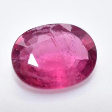 0.87ct Pink Tourmaline - Oval Faceted Tourmaline from Mozambique - Oval Cut - Unheated Tourmaline - Natural Pink Tourmaline - Loose Gem