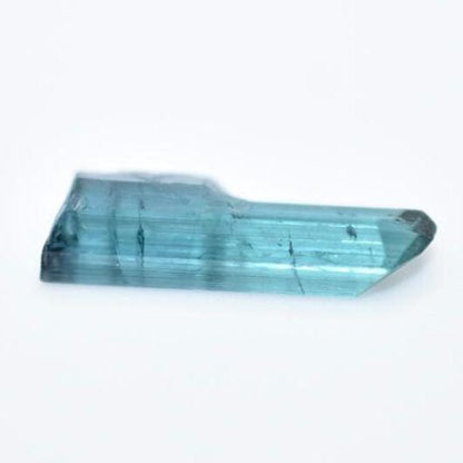 1.45ct Terminated Blue Indicolite Tourmaline Crystal - Rough Blue Tourmaline Specimen from Afghanistan - Raw Tourmaline Crystals - Loose Gem