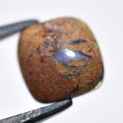 2.60ct Boulder Opal Gem - Boulder Opal Cabochon from Koroit, Australia - Natural Boulder Opal - Australian Opal - Natural Opal Gemstone