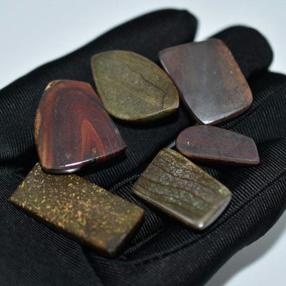 169ct Boulder Opal Lot - Boulder Opal Cabochons from Koroit, Australia - Natural Boulder Opal - Australian Opal - Natural Opal Cabochons