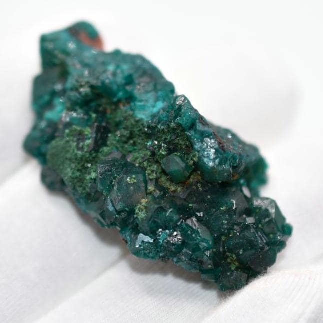 15g Dioptase Mineral Specimen - Natural Green Dioptase - Katanga, Congo - Raw Crystal Specimen - Small Dioptase Specimen - Raw Dioptase Gem