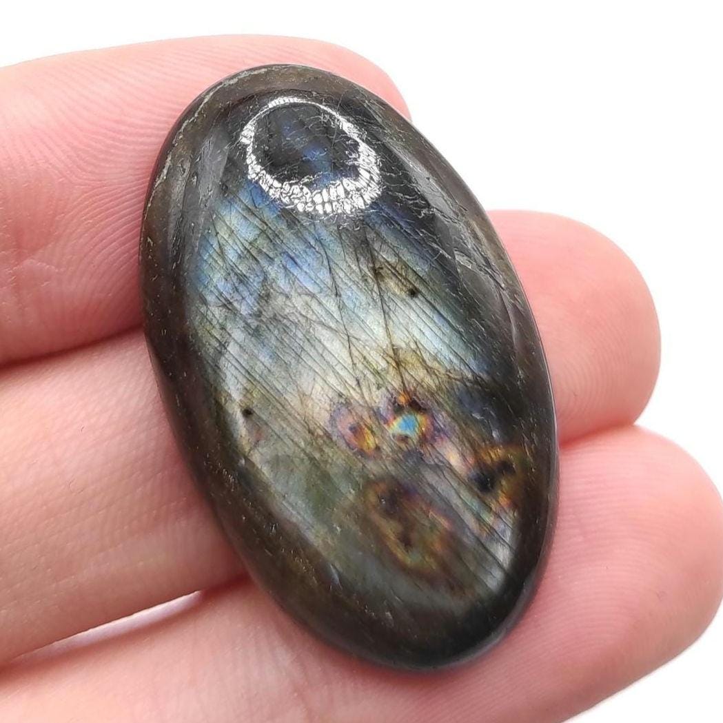 36ct Blue Labradorite Cabochon