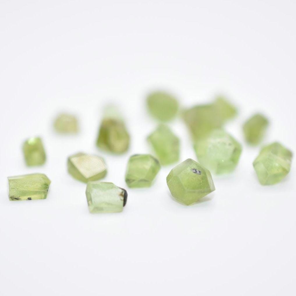 30.85ct Faceted Peridot Lot