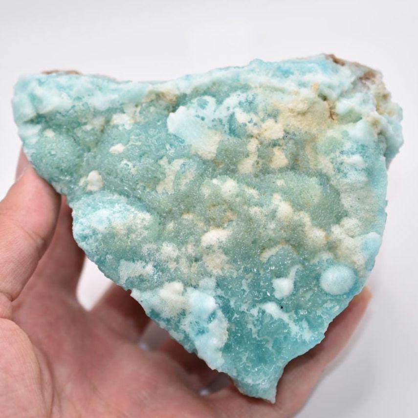 815g Smithsonite Mineral Specimen - Blue Smithsonite Crystal - Natural Crystal Specimens - Zinc Spar - Raw Smithsonite from Afghanistan