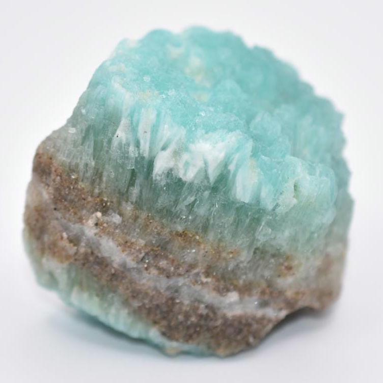 221g Smithsonite Mineral Specimen - Blue Smithsonite Crystal - Natural Crystal Specimens - Zinc Spar - Raw Smithsonite from Afghanistan