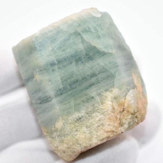 105g Aquamarine Crystal - Natural Blue Green Aquamarine - Aquamarine Mineral - Rough Aquamarine Crystal - Raw Aquamarine Specimen