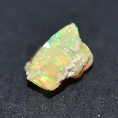 1.10ct Rough Opal Gemstone - Ethiopian Opal - Raw Uncut Opal - Natural Opal Gemstone - Loose Gems - Rough Gemstones - Flashy Opal Gem