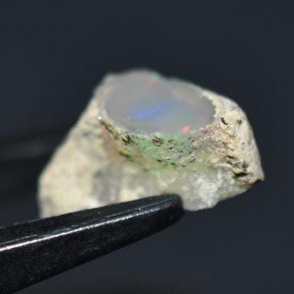 1.70ct Rough Opal Gemstone - Ethiopian Opal - Raw Uncut Opal - Natural Opal Gemstone - Loose Gems - Rough Gemstones - Flashy Opal Gem