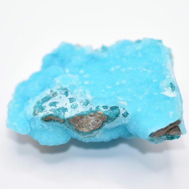 66g Blue Hemimorphite Specimen - High Quality Blue Hemimorphite Mineral Specimen - Palabanda, Republic of Congo - Hemimorphite Crystal