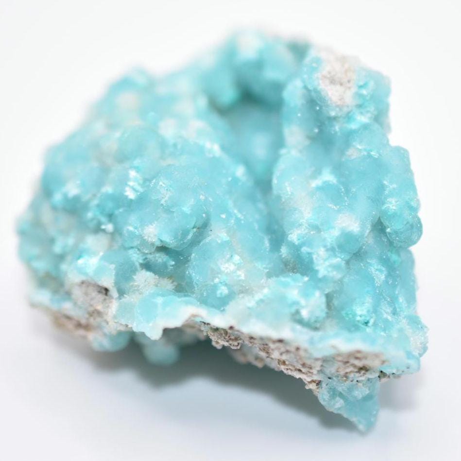 59g Blue Hemimorphite Specimen - High Quality Blue Hemimorphite Mineral Specimen - Palabanda, Republic of Congo - Hemimorphite Crystal