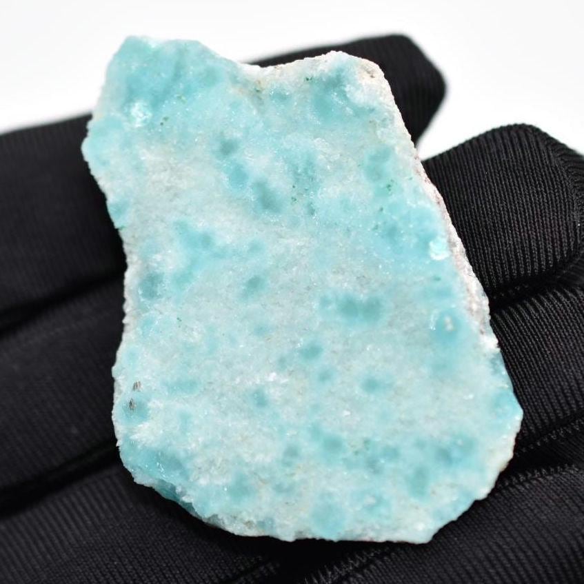 40g Blue Hemimorphite Specimen - High Quality Blue Hemimorphite Mineral Specimen - Palabanda, Republic of Congo - Hemimorphite Crystal