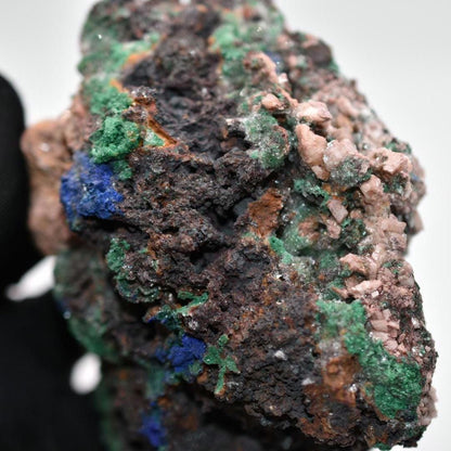 450g Azurite and Malachite with Pink Dolomite