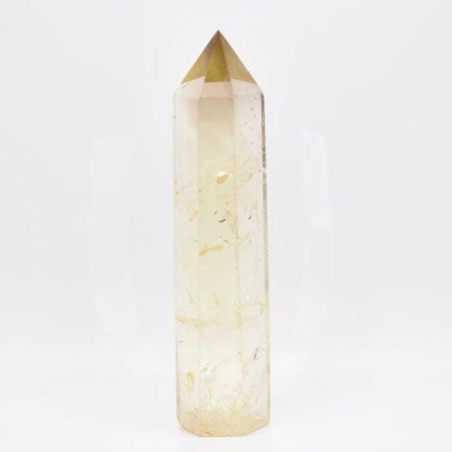 153g High Quality Heated Citrine Tower