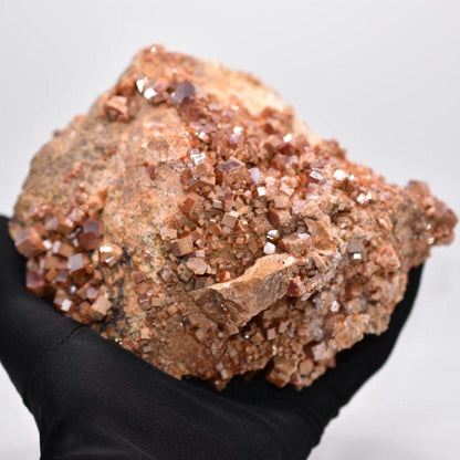 1.59 kg XL Vanadinite Mineral - Mibladen, Morocco - Large High Quality Vanadinite Specimen - Red Vanadinite Crystal Specimen