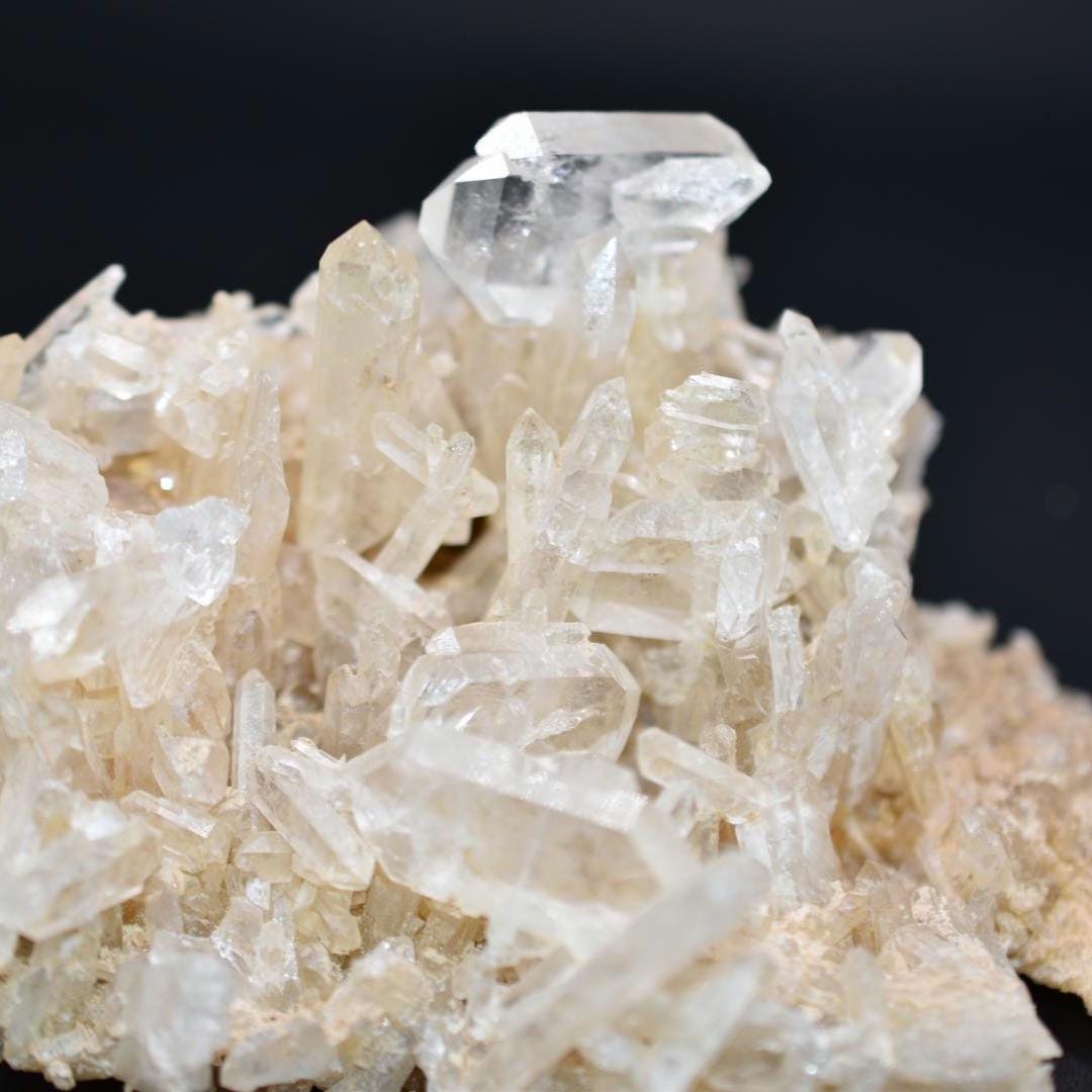 414g Natural Quartz Crystal Cluster