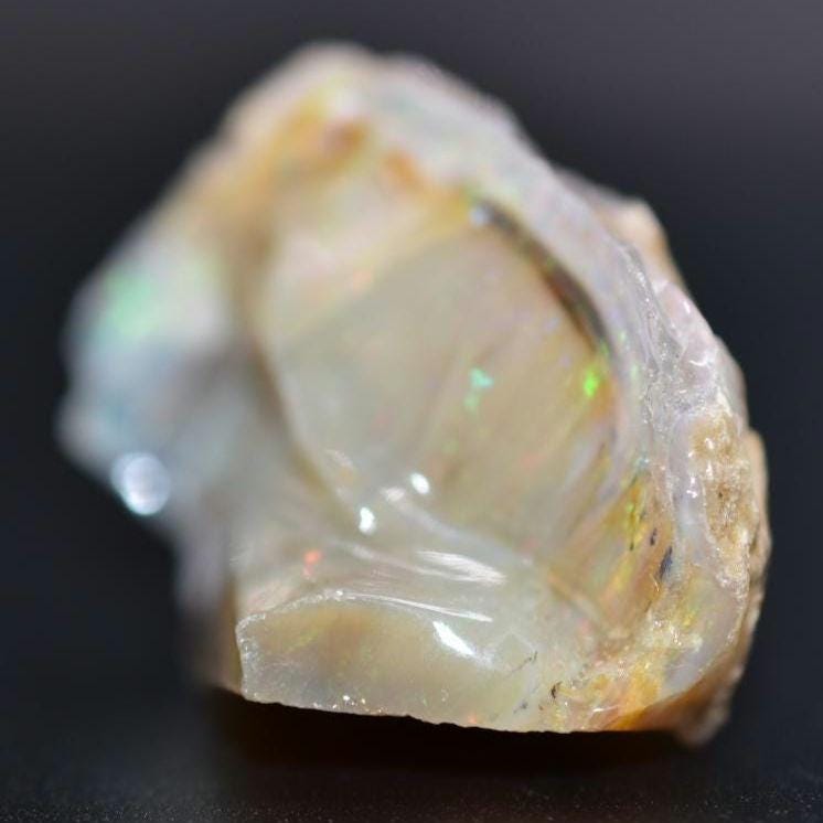 49.75ct Raw Chocolate Opal from Ethiopia