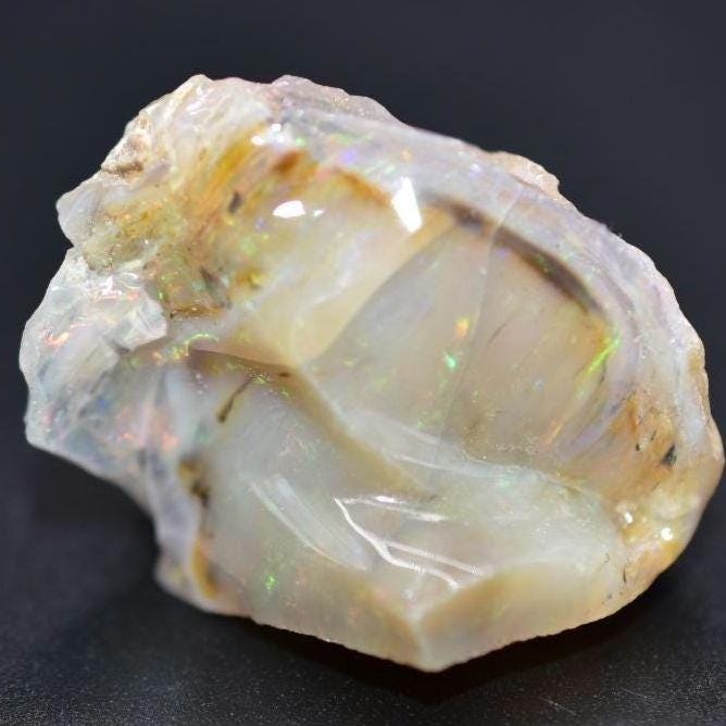 49.75ct Raw Chocolate Opal from Ethiopia